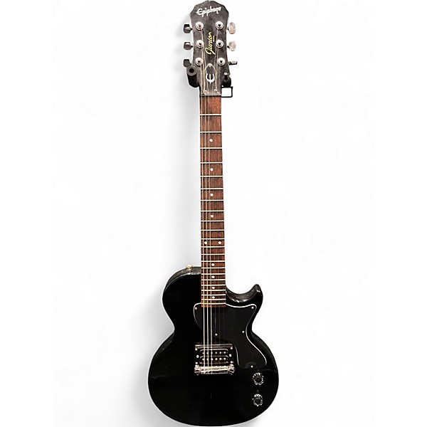 Used Epiphone Les Paul Junior Single Cut Black Solid Body Electric Guitar
