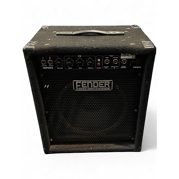 Used Fender Rumble 25 25W 1x10 Bass Combo Amp