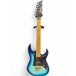 Used Ibanez GIO MIKRO Blue Burst Solid Body Electric Guitar