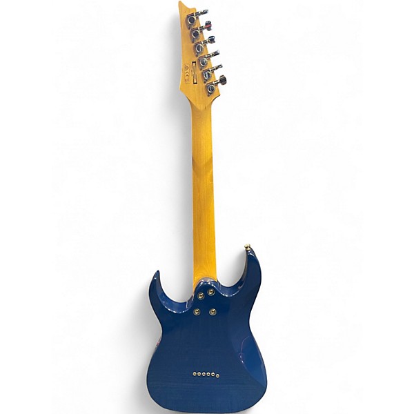Used Ibanez GIO MIKRO Blue Burst Solid Body Electric Guitar