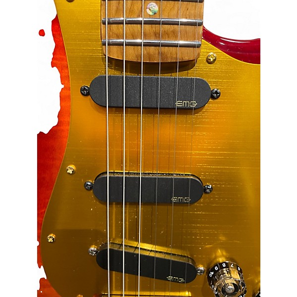 Used Fender PARTSCASTER 2 Color Sunburst Solid Body Electric Guitar