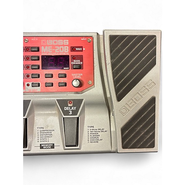Used BOSS ME20B Bass Multi Bass Effect Pedal
