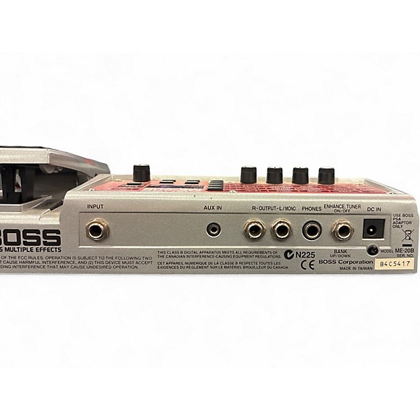 Used BOSS ME20B Bass Multi Bass Effect Pedal