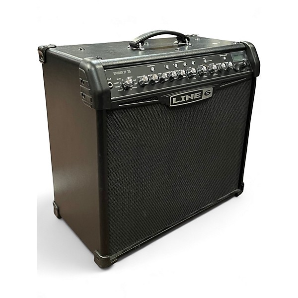 Used Line 6 Spider IV 75W 1x12 Guitar Combo Amp