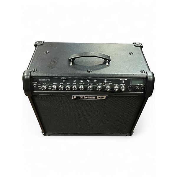 Used Line 6 Spider IV 75W 1x12 Guitar Combo Amp