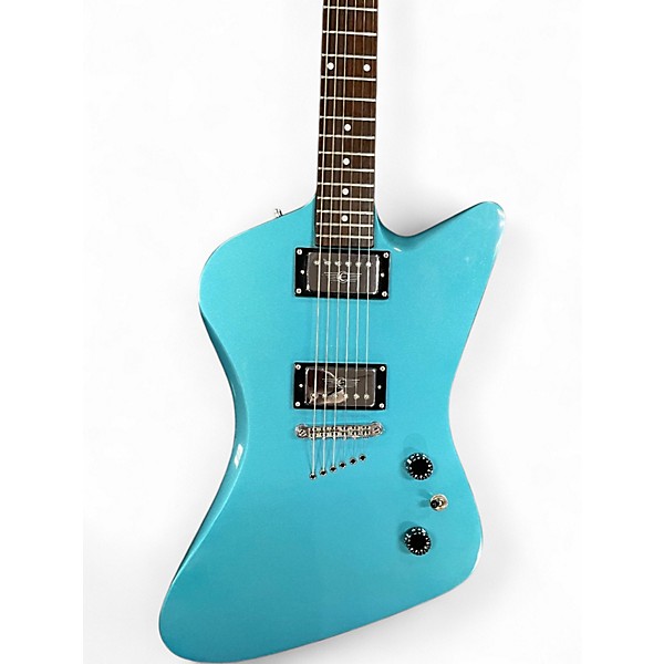 Used Epiphone SLASHER Pelham Blue Solid Body Electric Guitar