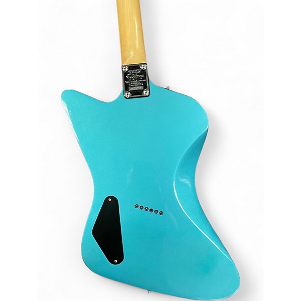 Used Epiphone SLASHER Pelham Blue Solid Body Electric Guitar