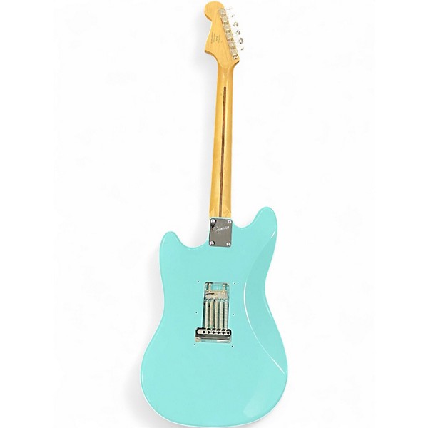 Used Squier Cyclone Daphne Blue Solid Body Electric Guitar