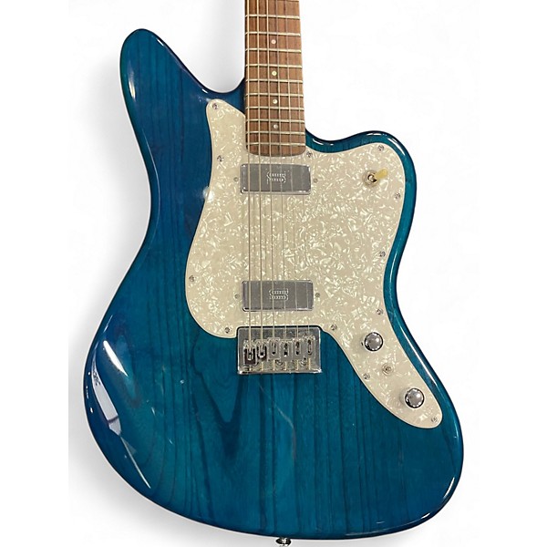 Used ESP LTD XJ -6 Trans Blue Solid Body Electric Guitar