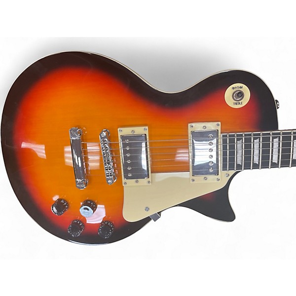 Used Lyx Pro LP STYLE 2 Color Sunburst Solid Body Electric Guitar