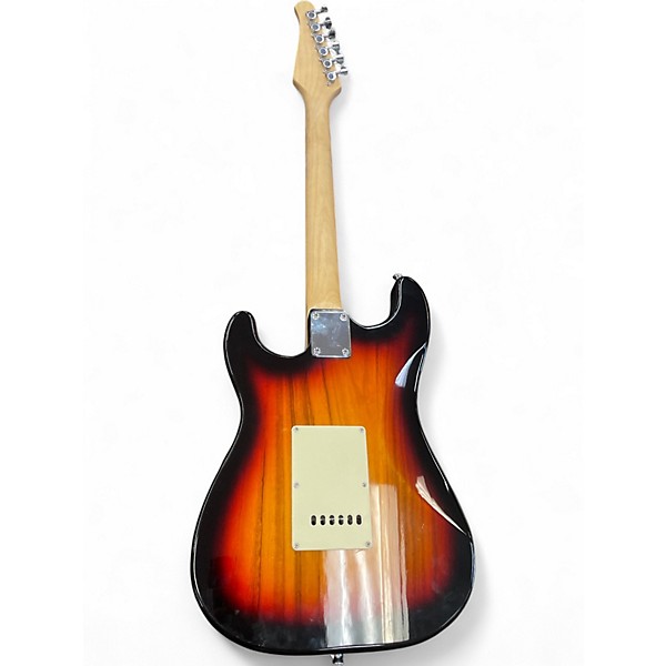 Used Sawtooth S STYLE 3 Tone Sunburst Solid Body Electric Guitar