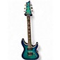 Used Schecter Guitar Research Omen Extreme 6 Blue Solid Body Electric Guitar thumbnail