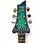 Used Schecter Guitar Research Omen Extreme 6 Blue Solid Body Electric Guitar