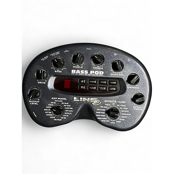 Used Line 6 Bass POD Effect Processor