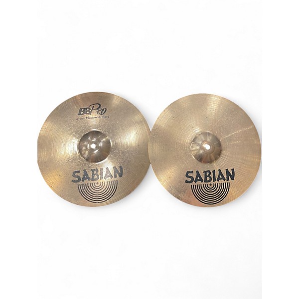 Used SABIAN 14in B8 Pro Medium Hi Hat Pair Cymbal