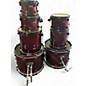 Used SPL 7 Piece 7 Piece Metallic Red Drum Kit thumbnail