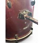Used SPL 7 Piece 7 Piece Metallic Red Drum Kit