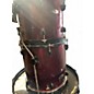 Used SPL 7 Piece 7 Piece Metallic Red Drum Kit