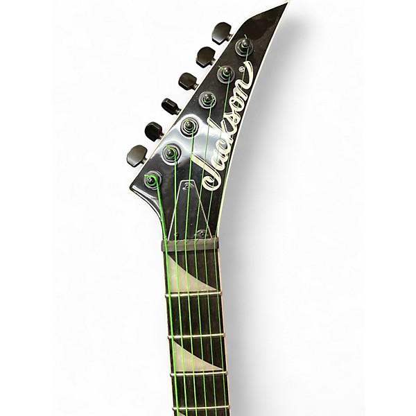 Used Jackson DINKY ARCHTOP JS32Q DKA HT Green Solid Body Electric Guitar