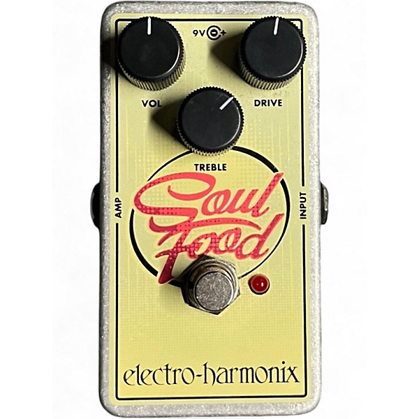 Used Electro-Harmonix Soul Food Overdrive Effect Pedal