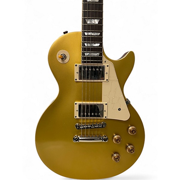 Used Epiphone Inspired By Gibson 1957 Les Paul Standard Gold Top Solid Body Electric Guitar