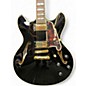 Used D'Angelico Excel DC Trans Black Hollow Body Electric Guitar