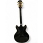 Used D'Angelico Excel DC Trans Black Hollow Body Electric Guitar