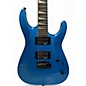 Used Jackson JS22 Dinky Ice Blue Metallic Solid Body Electric Guitar