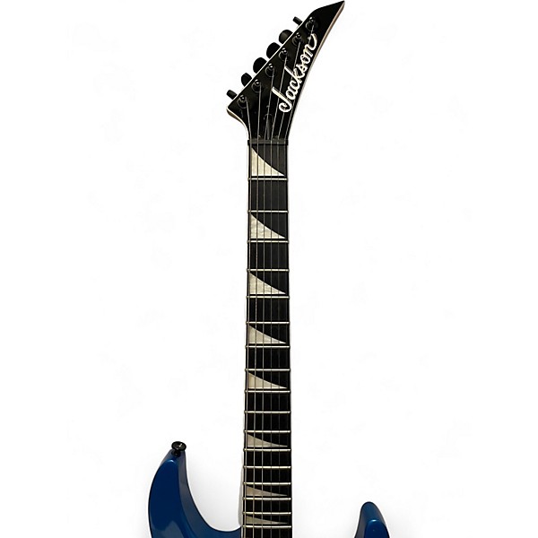 Used Jackson JS22 Dinky Ice Blue Metallic Solid Body Electric Guitar