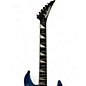 Used Jackson JS22 Dinky Ice Blue Metallic Solid Body Electric Guitar