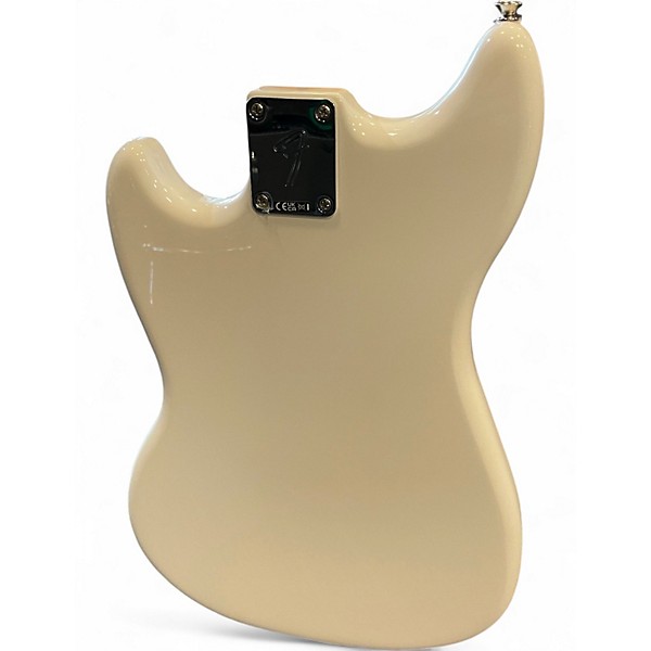 Used 2025 Fender PLAYER 2 MUSTANG BASS PJ Polar White Electric Bass Guitar