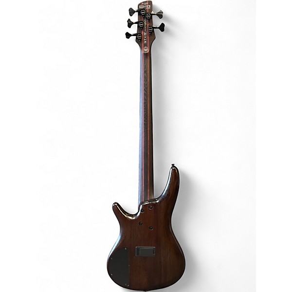 Used Ibanez SR1305SB Trans Black Electric Bass Guitar