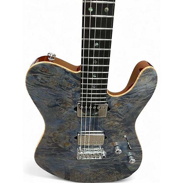 Used Suhr Modern T dealer limited Trans Blue Solid Body Electric Guitar