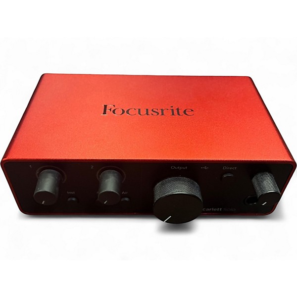 Used Focusrite SCARLETT SOLO GEN 4 Audio Interface