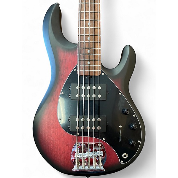 Used Sterling by Music Man Stingray Ray 5 HH 2 Color Sunburst Electric Bass Guitar