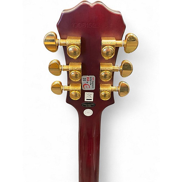 Used Epiphone Les Paul Custom GX Prophecy Black Cherry Solid Body Electric Guitar
