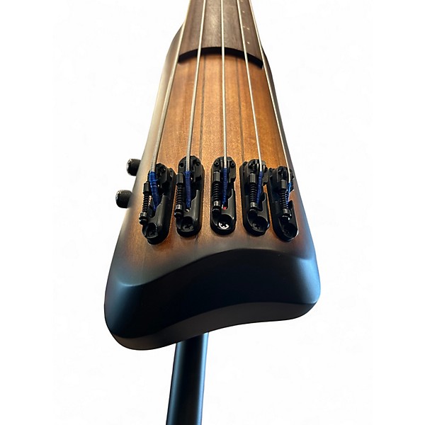Used Ibanez UB805 Mahogany Electric Bass Guitar