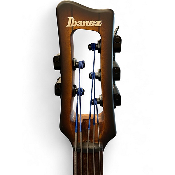 Used Ibanez UB805 Mahogany Electric Bass Guitar