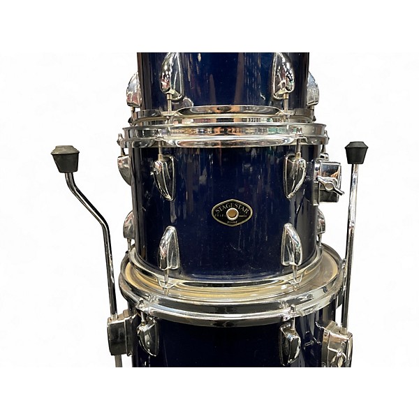 Used TAMA 4 Piece Stagestar Blue Drum Kit