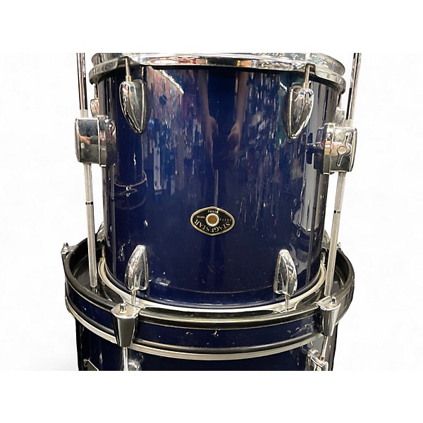 Used TAMA 4 Piece Stagestar Blue Drum Kit