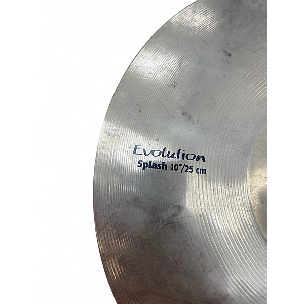 Used SABIAN 10in HHX Evolution Splash Cymbal