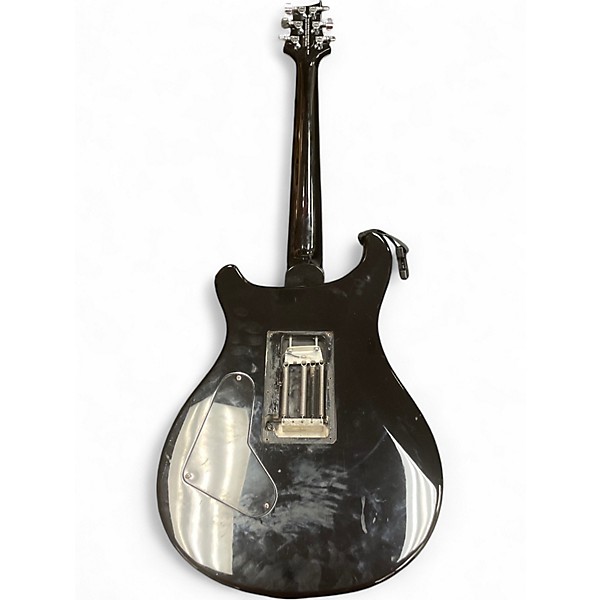 Used PRS SE CUSTOM FLOYD Trans Black Solid Body Electric Guitar