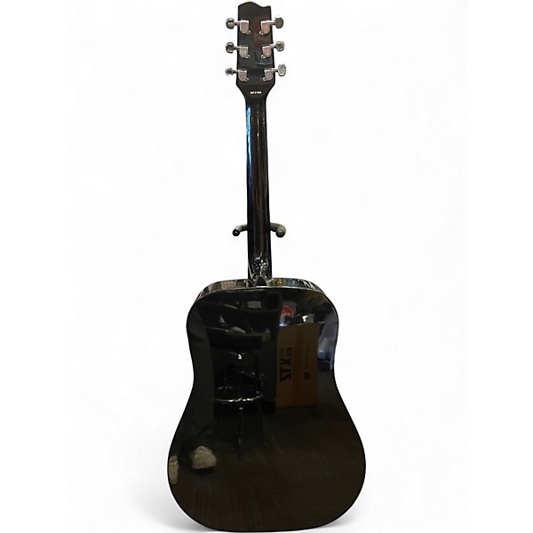 Used Fender Gemini III Black Acoustic Guitar