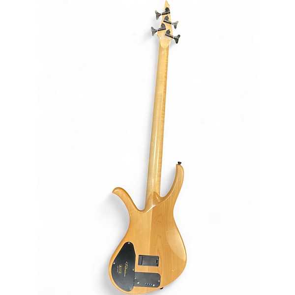 Used 2019 Ibanez Afr4pbp Trans Purple Electric Bass Guitar