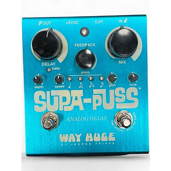 Used Way Huge Electronics WHE707 Supa Puss Delay Effect Pedal