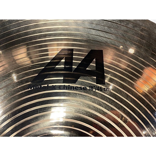 Used SABIAN 18in AA Metal X Chinese Cymbal