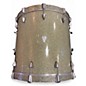 Used Orange County Drum & Percussion 4 Piece Newport Series Silver Sparkle Drum Kit