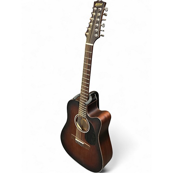 Used Mitchell t331tce-bst Brown 12 String Acoustic Guitar