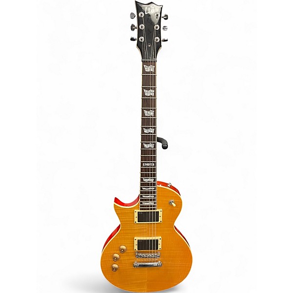 Used ESP ltd ec 256 Yellow Electric Guitar