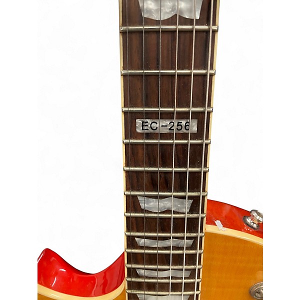 Used ESP ltd ec 256 Yellow Electric Guitar